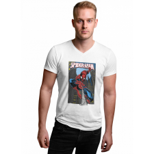 Spider-Man New York - Férfi V Nyakú Póló férfi póló