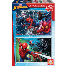Spiderman 2x100 darabos puzzle gyerekeknek puzzle, kirakós