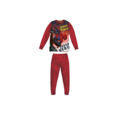  Spiderman hosszú pizsama, MV40M4602 modell, Piros, 122 cm, 7 év