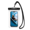 Spigen A601 vízhatlan / vízálló tok, AQUA (univerzális, IPX8, nyakba akasztható, 6.8" méret) ÁTLÁTSZÓ Motorola Moto G6 (XT1925), Alcatel 3X (2018) OT-5058, LG G7 One (LM-Q910), LG G7 Fi