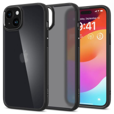 Spigen ACS07049 Spigen Ultra Hybrid Apple iPhone 15 ütésálló tok, FROST BLACK tok és táska