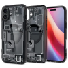 Spigen ACS08204 Spigen Ultra Hybrid MAG Apple Iphone 16 ütésálló tok, MagSafe, ZERO ONE