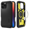 Spigen ACS09070 Spigen Tough Armor Apple iPhone 16 Pro Max ütésálló tok, MagSafe, fekete