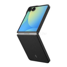 Spigen AIRSKIN szilikon telefonvédő (ütésállóság, karbon minta) FEKETE (ACS09564) tok és táska