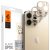 Spigen Apple iPhone 13 Pro / 13 Pro Max, Kamera lencsevédő fólia, ütésálló fólia, Tempered Glass (edzett üveg), Spigen Glastr Optik, arany, 2 db / csomag