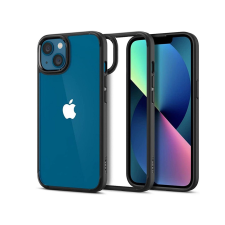 Spigen Apple iPhone 13 ütésálló hátlap - Spigen Ultra Hybrid - fekete/átlátszó tok és táska