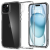 Spigen Apple iPhone 15, Műanyag hátlap védőtok + szilikon keret, Spigen Ultra Hybrid, átlátszó (S76121)