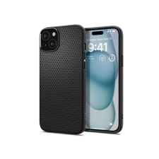 Spigen Apple iPhone 15 ütésálló hátlap - Spigen Liquid Air - fekete tok és táska