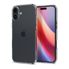 Spigen Apple iPhone 16 crystal flex szilikon telefonvédő (ütésállóság, légpárnás sarok) átlátszó tok és táska