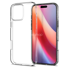 Spigen Apple iPhone 16 Plus, Szilikon tok, Spigen Liquid Crystal Glitter, átlátszó tok és táska