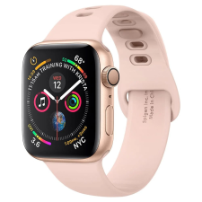 Spigen Apple Watch 1-6, SE (38 / 40 mm) / Watch 7-8 (41 mm), szilikon pótszíj, Spigen Silicone Fit, rózsaszín okosóra kellék