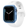 Spigen Apple Watch 7 (41mm) Spigen Thin Fit okosóra tok - ACS04186, Kék