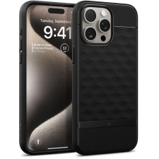 Spigen Caseology Parallax MagSafe Matte Black iPhone 15 Pro tok tok és táska