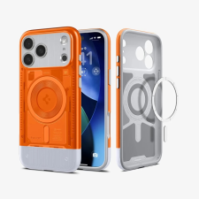 Spigen Classic C1 MagFit hátlaptok iPhone 17 Pro Max narancssárga tok és táska