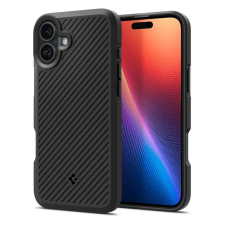 Spigen Core Armor iPhone 16 tok fekete (ACS08220) (ACS08220) tok és táska
