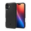Spigen Core Armor iPhone 16 tok Matte Black fekete ACS08220