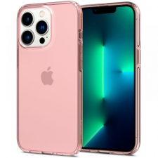 Spigen Crystal Flex szilikon tok iPhone 13 Pro, rózsaszín tok és táska