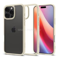 Spigen CRYSTAL HYBRID szilikon telefonvédő (ütésállóság, műanyag keret) BÉZS (ACS08030) tok és táska