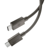 Spigen EB6015CC USB-C-USB-C töltő- és adatkábel, 60W, 1,5m, Gunmetal, szürke