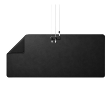 Spigen egérpad mágneses kábeltartóval, fekete LD302M egérpad