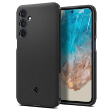 Spigen ESSENTIAL SANDBLAST tok Samsung Galaxy M35 5G készülékhez fekete tok és táska