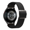 Spigen FIT LITE pótszíj (egyedi méret, textil, állítható) FEKETE Samsung Galaxy Watch 46mm (SM-R800N), Samsung Galaxy Watch 4 40 mm (SM-R860), Samsung Galaxy Watch 4 44 mm (SM-R870), Samsung Gal