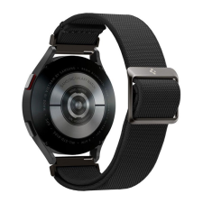 Spigen FIT LITE pótszíj (egyedi méret, textil, állítható) FEKETE Samsung Galaxy Watch 46mm (SM-R800N), Samsung Galaxy Watch 4 40 mm (SM-R860), Samsung Galaxy Watch 4 44 mm (SM-R870), Samsung Gal okosóra kellék