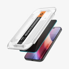 Spigen GLAS.tR EZ Fit Privacy Kijelzővédő iPhone 16 Pro 2db mobiltelefon kellék