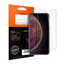 Spigen Glas.tR SLIM Apple iPhone XR Edzett üveg kijelzővédő mobiltelefon kellék