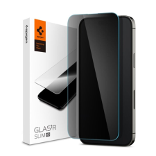Spigen "Glas.tR Slim HD" Apple iPhone 14 Pro Privacy kijelzővédő fólia mobiltelefon kellék