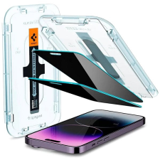 Spigen Glass EZ Fit Privacy 2 Pack iPhone 14 Pro Max mobiltelefon kellék