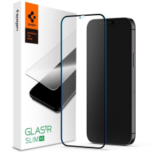Spigen Glass FC Black HD 1 Pack iPhone 12 mini üvegfólia mobiltelefon kellék