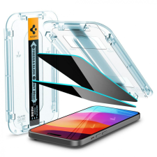 Spigen Glass tR EZ Fit (Privacy) 2 Pack Transparency iPhone 15 Plus mobiltelefon kellék