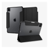 Spigen IPAD Pro 13 (2025) SPIGEN ULTRA HYBRID PRO tok álló, bőr hatású FLIP, ceruza tartó, FEKETE