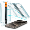 Spigen iPhone 15 Pro Screen Protector EZ FIT GLAS.tR Transparency (2 db) (8809896752145)