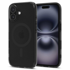 Spigen IPhone 16 tok - Spigen Ultra Hybrid T MagSafe - Frost Black tok és táska