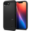 Spigen iPhone 16e Spigen Tough Armor Mag Műanyag Telefonvédő Ütésállóság, Magsafe, Fekete (8809971239677)