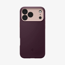 Spigen iPhone 17 Pro Max SPIGEN NANO POP szilikon telefonvédő kameravédő, MagSafe, BURGUNDY tok és táska