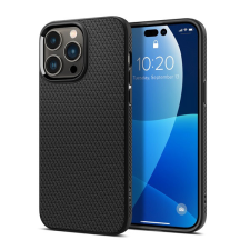Spigen Liquid Air Apple iPhone 14 Pro tok, Matte Black, fekete tok és táska