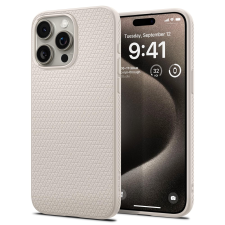 Spigen Liquid Air Apple iPhone 15 Pro Max Tok - Mat Fehér (ACS07212) tok és táska