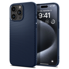 Spigen Liquid Air Apple iPhone 15 Pro Tok - Tengerészkék tok és táska