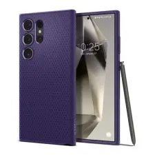 Spigen Liquid Air for Samsung Galaxy S24 Ultra Deep Purple ACS07449 tok és táska