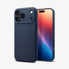 Spigen Liquid Air hátlaptok iPhone 17 Pro Max sötétkék tok és táska