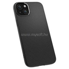 Spigen Liquid Air iPhone 15 tok (fekete) (ACS06790) tok és táska
