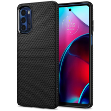Spigen Liquid Air Motorola Moto G Stylus (2022) fekete tok tok és táska