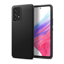 Spigen Liquid Air Samsung Galaxy A53 tok, Matte Black, fekete tok és táska