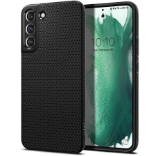 Spigen Liquid Air Samsung Galaxy S22 5G matt fekete tok tok és táska