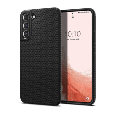 Spigen Liquid Air Samsung Galaxy S22 tok, Matte Black, fekete tok és táska