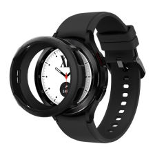 Spigen LIQUID AIR szilikon óra keret (ütésállóság) FEKETE okosóra kellék