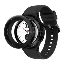 Spigen LIQUID AIR szilikon óra keret (ütésállóság) FEKETE (ACS03141) okosóra kellék